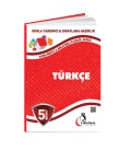 Öğretmen Yayınları 5.Sınıf Türkçe Konu Özetli Fasikül Set (4 Fasikül)