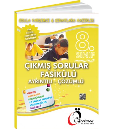 Öğretmen Yayınları 8.Sınıf Tüm Dersler Çıkmış Sorularla Fasikül Deneme Çözümlü